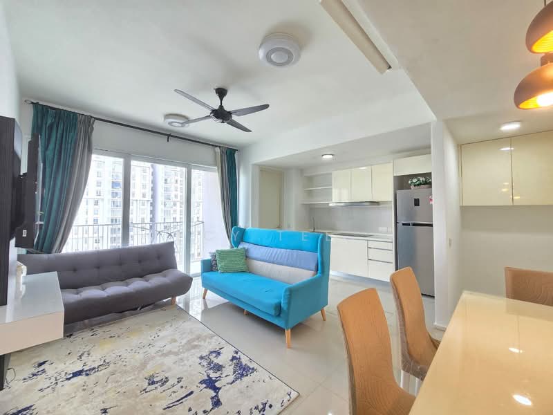 Kondominium untuk Disewa di Verdi Eco-Dominiums - CY Tee - Living Room - PropertyGuru.com.my