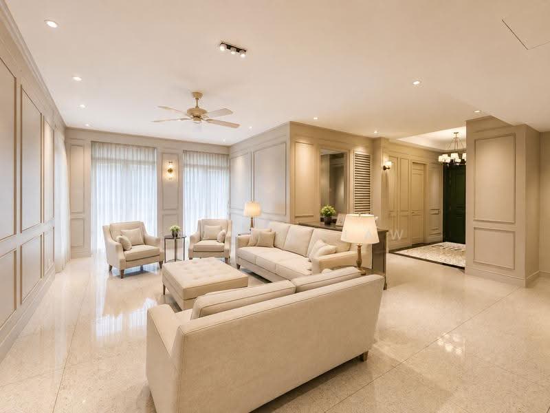 Rumah Berkembar untuk Dijual di Saujana (Selangor) - Vincent Liaw - Living Room - PropertyGuru.com.my