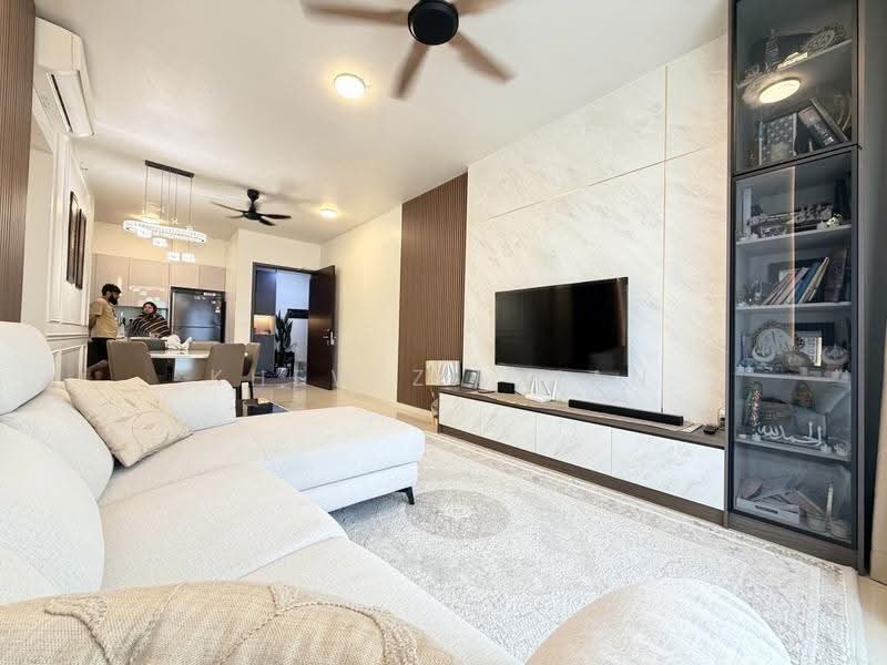 Service Residence for Rent at Sunway Belfield - Khew Zi Xian - Living Room - PropertyGuru.com.my