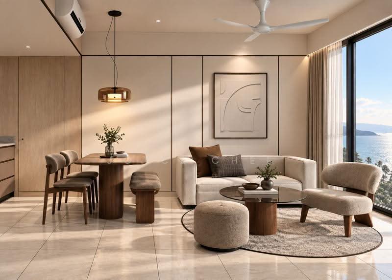 Kediaman Servis untuk Dijual di Tropicana Cenang - Joyce Chee - Living Room - PropertyGuru.com.my