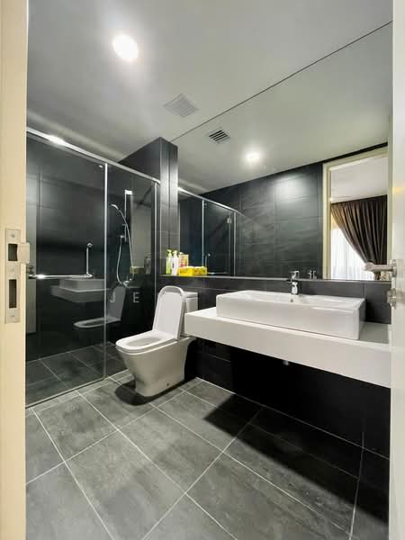 Service Residence for Sale at NOVUM - Jess Tan - Master Bathroom - PropertyGuru.com.my