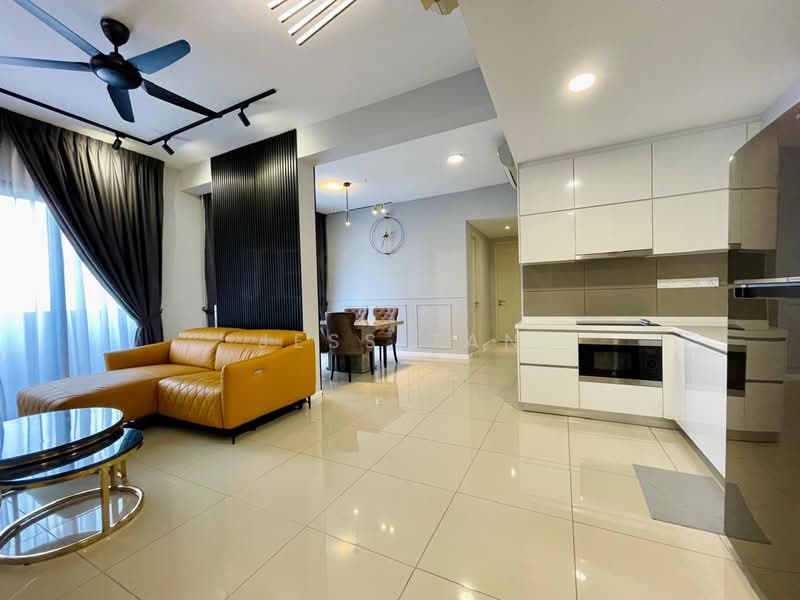 Service Residence for Sale at NOVUM - Jess Tan - Living Room - PropertyGuru.com.my