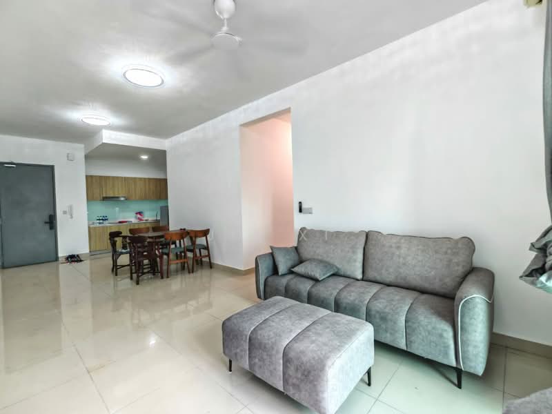 Service Residence for Rent at Meridin Bayvue Serviced Apartment - Jia Xi - Living Room - PropertyGuru.com.my