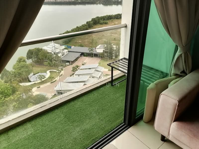 Skyvilla @ D'Island untuk Untuk Disewa - RM 1,800 /bulan, Mac 2026 - Balcony - PropertyGuru.com.my