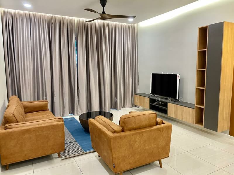 Condominium for Rent at Queens Residences Q1 @ Queens Waterfront - Teoh Kim Leong - Living Room - PropertyGuru.com.my