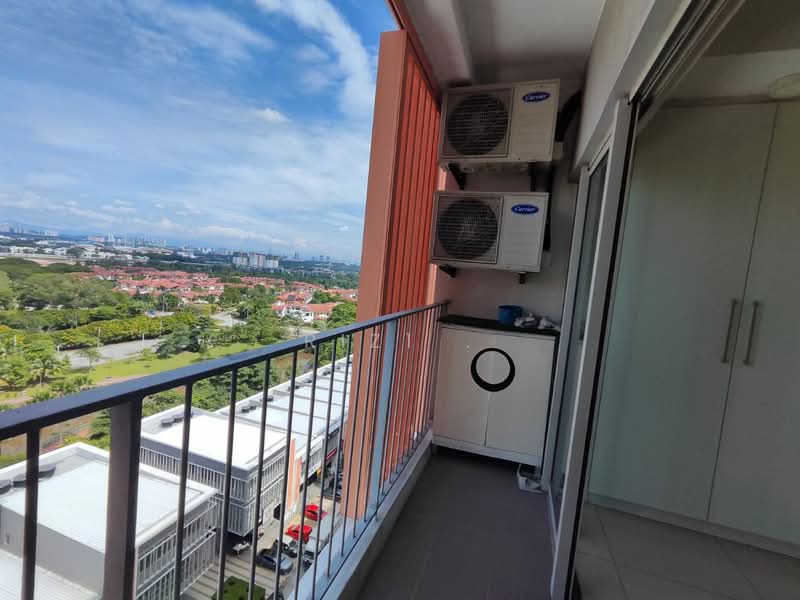 Service Residence for Sale at Suria Jelutong - RIZ1 . - Balcony - PropertyGuru.com.my