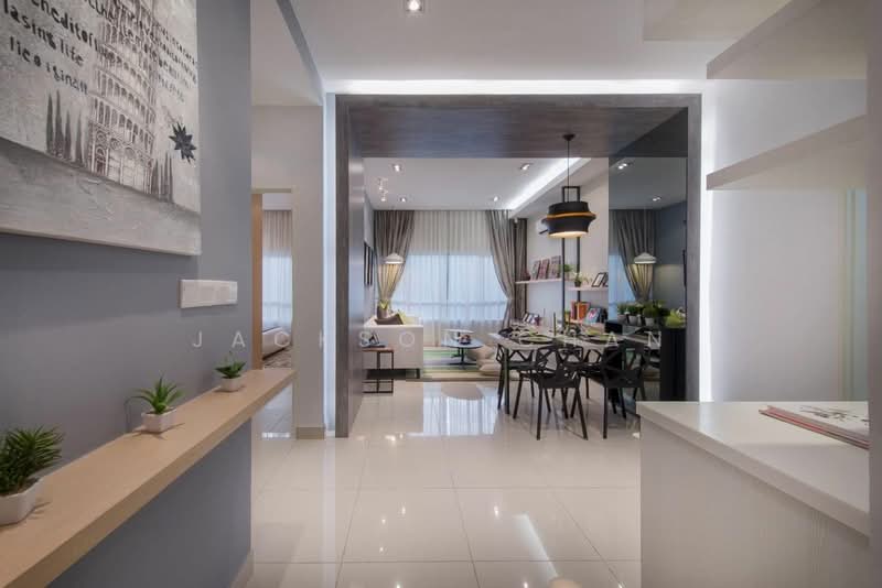 Condominium for Sale at Kingfisher Inanam Condominium - Jackson Chan - Living Room - PropertyGuru.com.my
