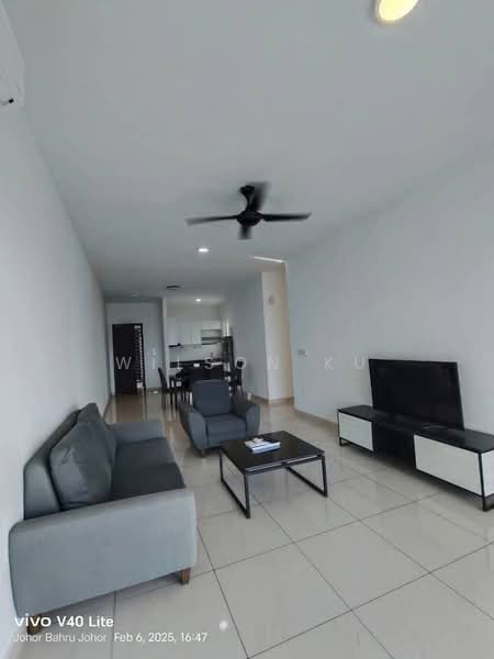 Service Residence for Rent at Pinnacle Tower - Wilson Ku - Living Room - PropertyGuru.com.my