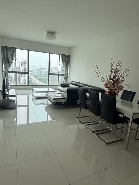 Kediaman Servis untuk Dijual di Gateway Kiaramas Residences - Jass Goh - Living Room - PropertyGuru.com.my