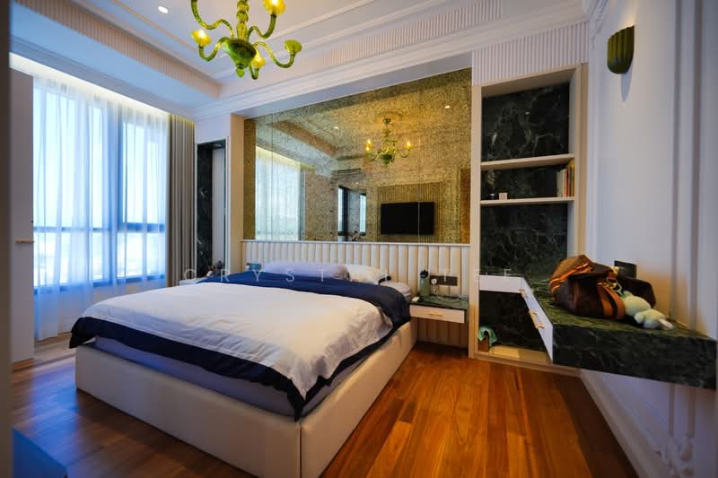 Service Residence for Rent at Marriott Residence @ Gurney - Crystal Tee - Bedroom - PropertyGuru.com.my