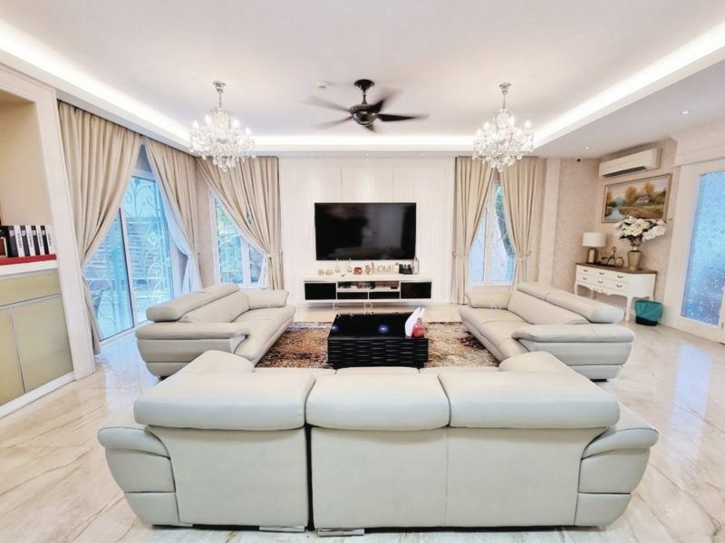 Bungalow for Rent in Ampang (Selangor) - Esther Tan - Living Room - PropertyGuru.com.my