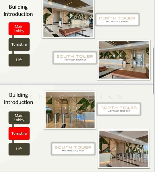 Mid Valley Southkey North Tower untuk Untuk Disewa - RM 17,500 /bulan, Mac 2026 - Lobby - PropertyGuru.com.my