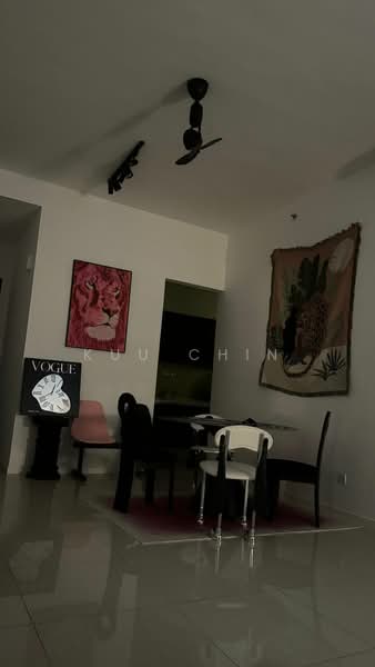 Service Residence for Sale at Paradigm Residence - Kuu Chin - Living Room - PropertyGuru.com.my