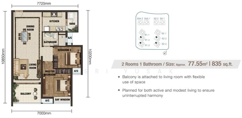 Service Residence for Rent at R&F Princess Cove Phase 1 - Yusri Yusak - PropertyGuru.com.my