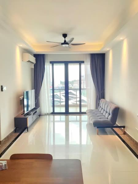 Service Residence for Rent at R&F Princess Cove Phase 1 - Yusri Yusak - Living Room - PropertyGuru.com.my