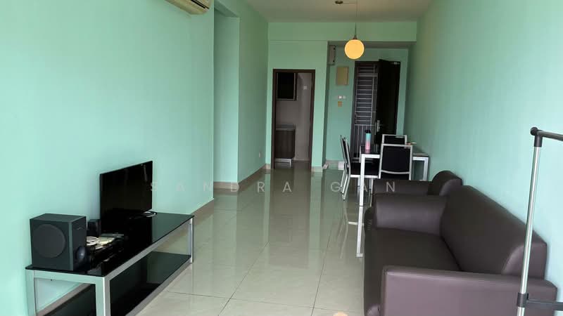 Service Residence for Sale at D'Secret Garden (Pangsapuri Kempas Indah) - Sandra Gan - Living Room - PropertyGuru.com.my