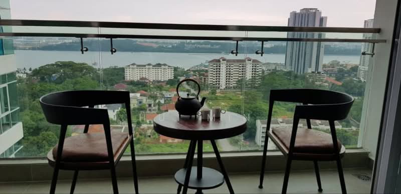 Service Residence for Rent at Meldrum Heights (Residensi Meldrum) - Hui Min - Balcony - PropertyGuru.com.my