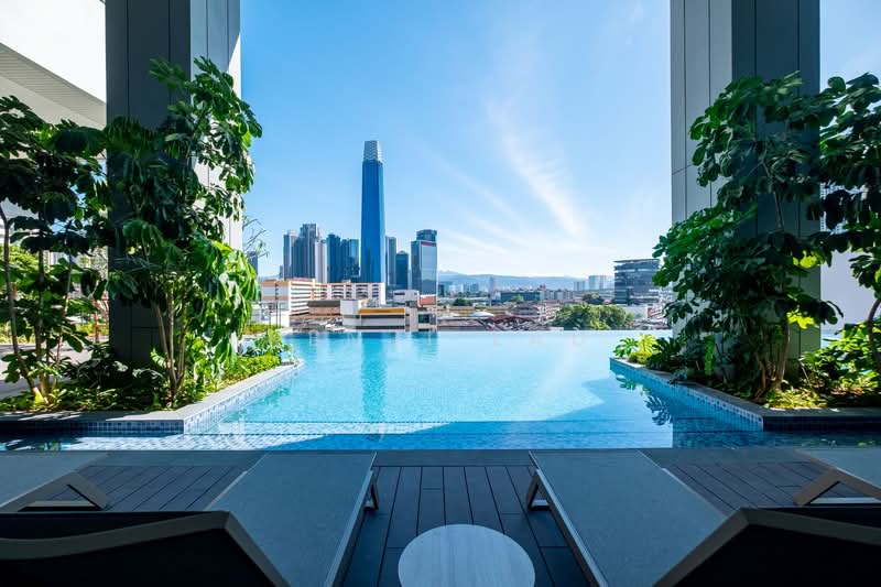 Skyline KL untuk Untuk Disewa - RM 2,200 /bulan, Mac 2026 - Pool - PropertyGuru.com.my