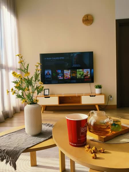 Service Residence for Rent at Regalia Residence - CHRIS LEW - Living Room - PropertyGuru.com.my