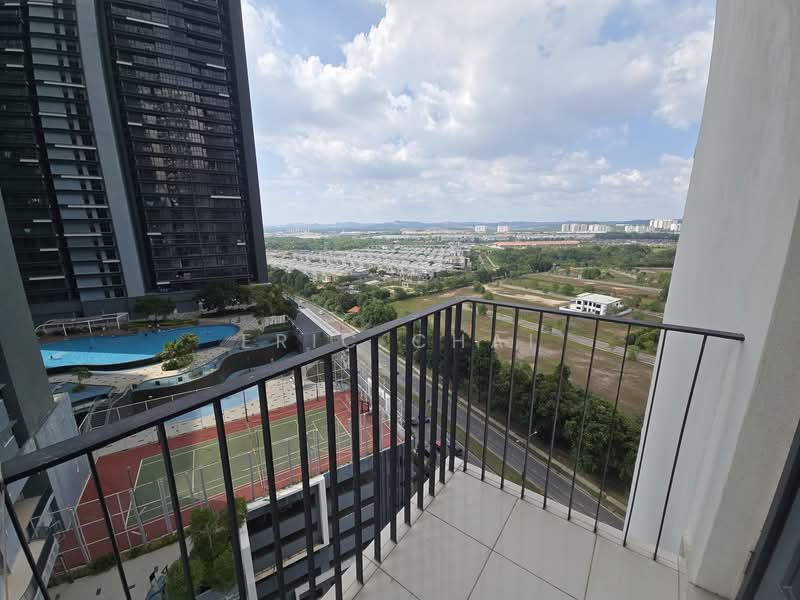 Service Residence for Rent at Trefoil @ Setia City - Eric Chai - Balcony - PropertyGuru.com.my
