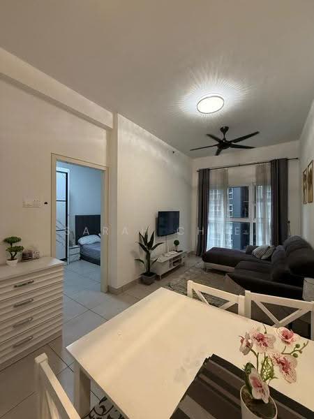 Kediaman Servis untuk Disewa di Residensi Rimbun @ Canopy Hills - Sarah Chee - Living Room - PropertyGuru.com.my
