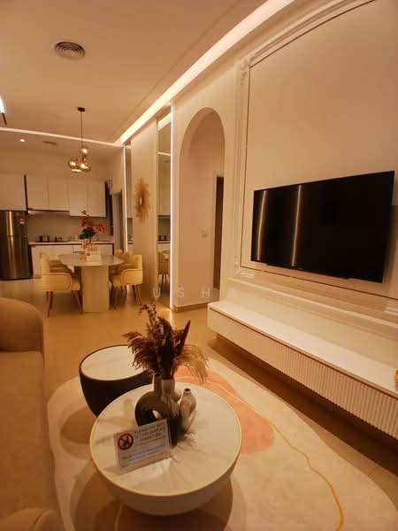 Service Residence for Sale at Permas Heights - Usha - Living Room - PropertyGuru.com.my