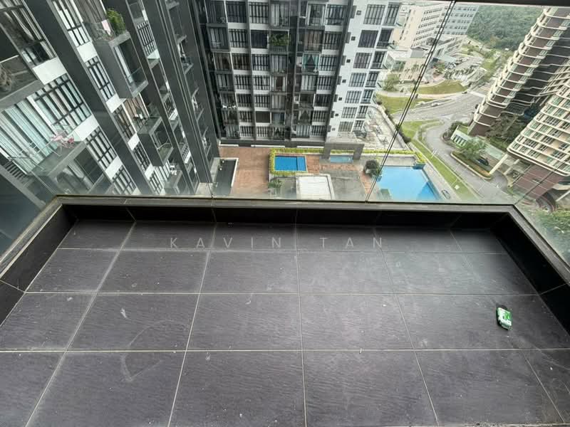 Service Residence for Rent at D'Pristine - Kavin Tan - Balcony - PropertyGuru.com.my