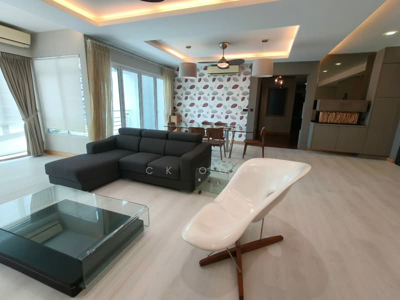 Condominium for Rent at BayStar Condominium - CK Ooi - Living Room - PropertyGuru.com.my
