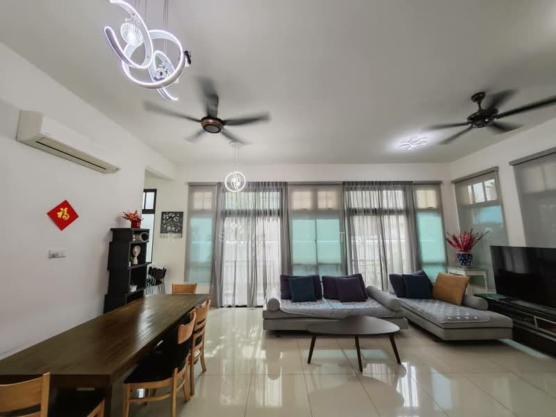 Cluster House for Sale in Eco Botanic 2 (Iskandar Puteri (Nusajaya)) - Crystal Tan - Living Room - PropertyGuru.com.my