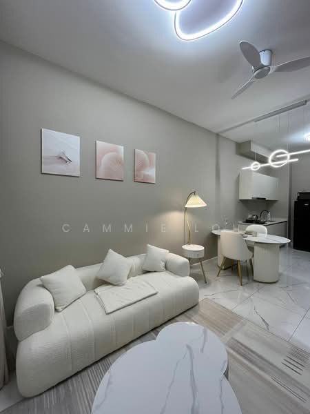 Service Residence for Rent at Cubic Botanical - Cammie Loh - Living Room - PropertyGuru.com.my