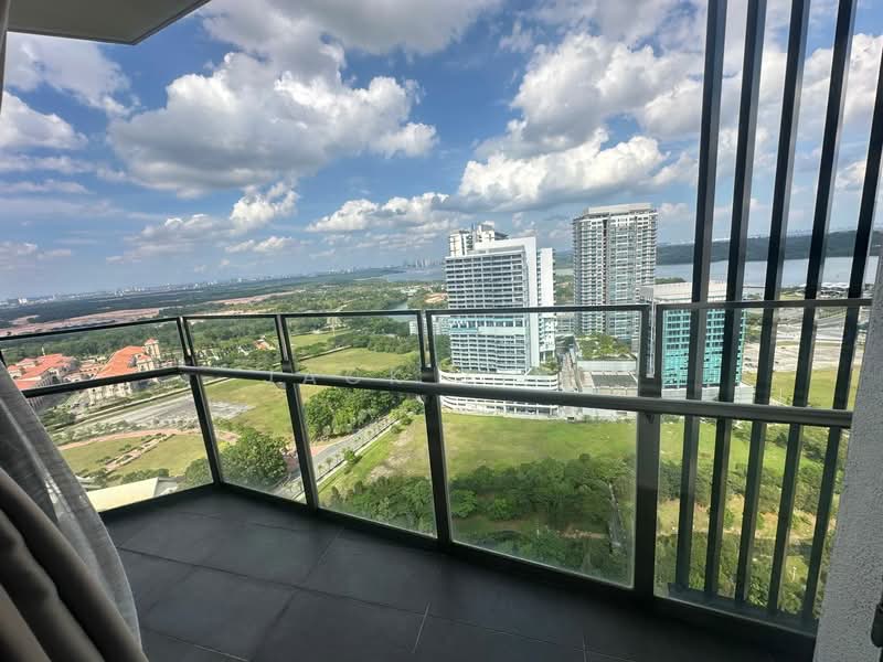 Apartment for Rent at Almas - Jack Ting - Balcony - PropertyGuru.com.my