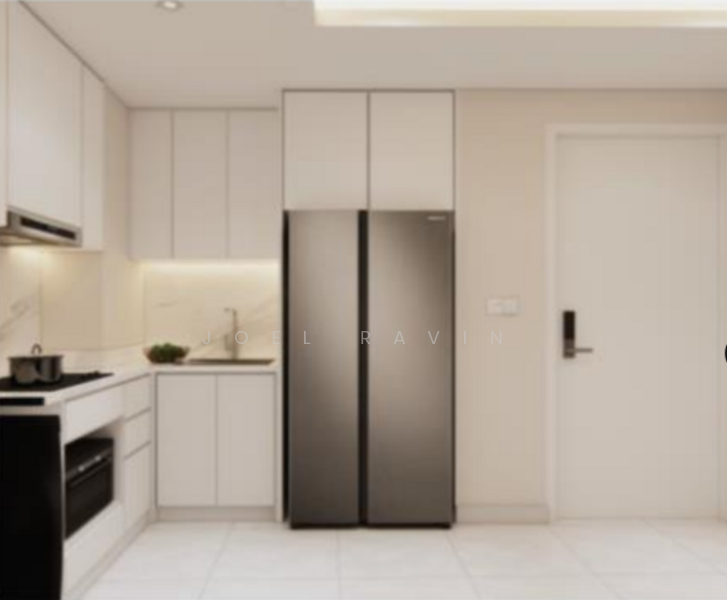 Service Residence for Sale at Skypark Kepler @ Lido Waterfront Boulevard - Joel Ravin - Kitchen - PropertyGuru.com.my
