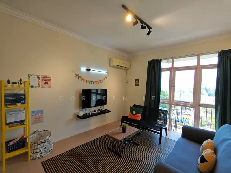 Apartment for Sale at Bayu Emas Apartments - Correen Lee - Living Room - PropertyGuru.com.my