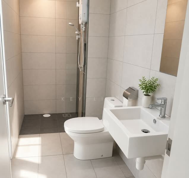 Servis Apartment untuk Dijual di Plaza @ Kelana Jaya - Key Ling - Bathroom - PropertyGuru.com.my