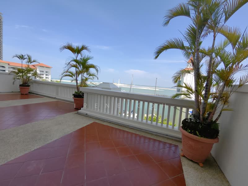 Straits Quay (The Suites at Waterside) untuk Untuk Disewa - RM 5,800 /bulan, Mac 2026 - Balcony - PropertyGuru.com.my