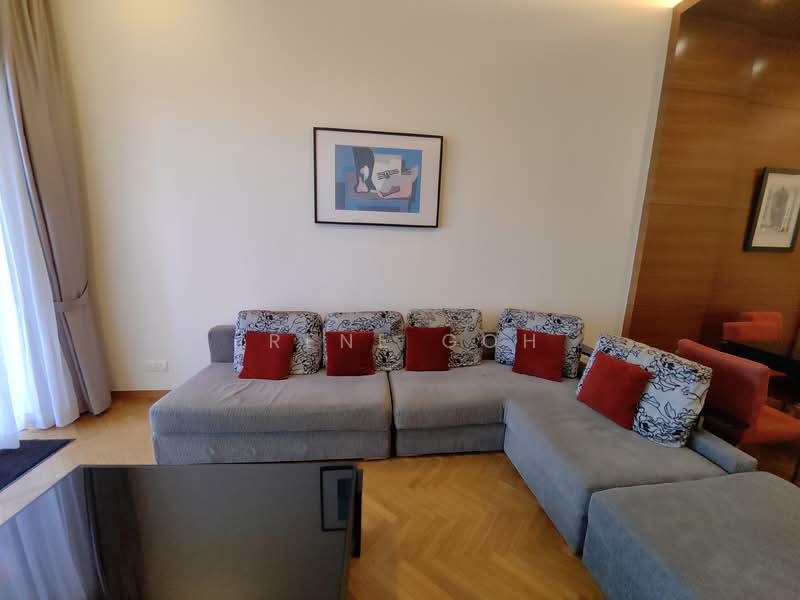 Straits Quay (The Suites at Waterside) untuk Untuk Disewa - RM 5,800 /bulan, Mac 2026 - Living Room - PropertyGuru.com.my
