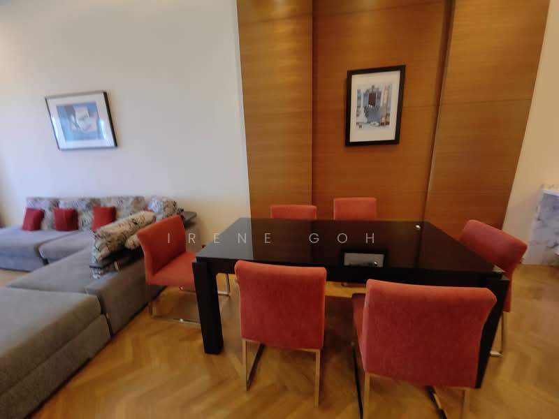 Straits Quay (The Suites at Waterside) untuk Untuk Disewa - RM 5,800 /bulan, Mac 2026 - Living Room - PropertyGuru.com.my