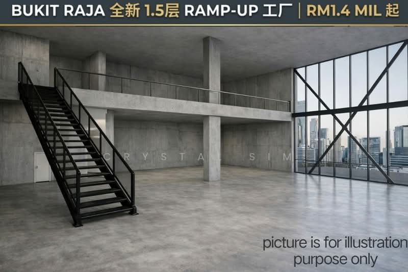 Factory for Sale in Bandar Bukit Raja (Klang) - Crystal Sim - Interior - PropertyGuru.com.my