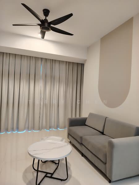 Servis Apartment untuk Disewa di Met 1 Residences - Terry Chen - Living Room - PropertyGuru.com.my