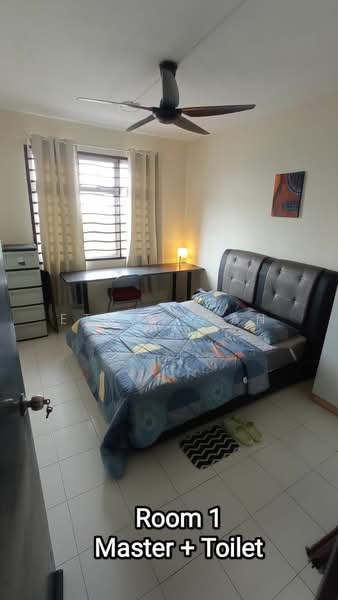 Apartment for Sale at Villa Krystal @ Bandar Selesa Jaya - Ethan Gan - Bedroom - PropertyGuru.com.my