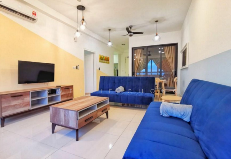Service Residence for Rent at EkoCheras Service Residences - Kweenie Chong - Living Room - PropertyGuru.com.my