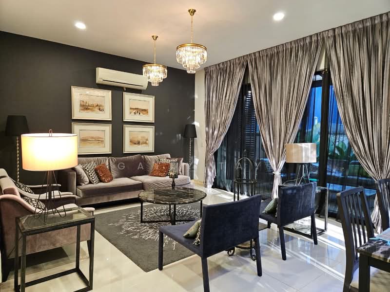 Condominium for Rent at Beethoven, Symphony Hills - Gaily Tay - Living Room - PropertyGuru.com.my