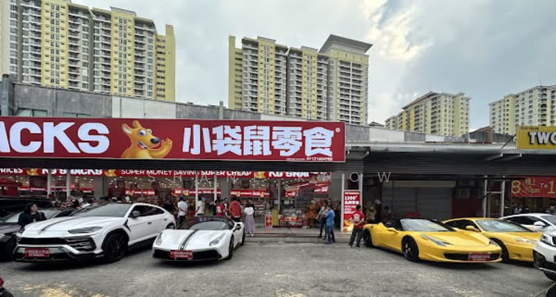 For Rent - GROUND 5296sf Shop Plaza Crystal Ville Setapak Indah PV128 Danau Kota Genting Klang