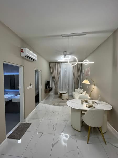 Service Residence for Rent at Cubic Botanical - Michelle Yun - Living Room - PropertyGuru.com.my