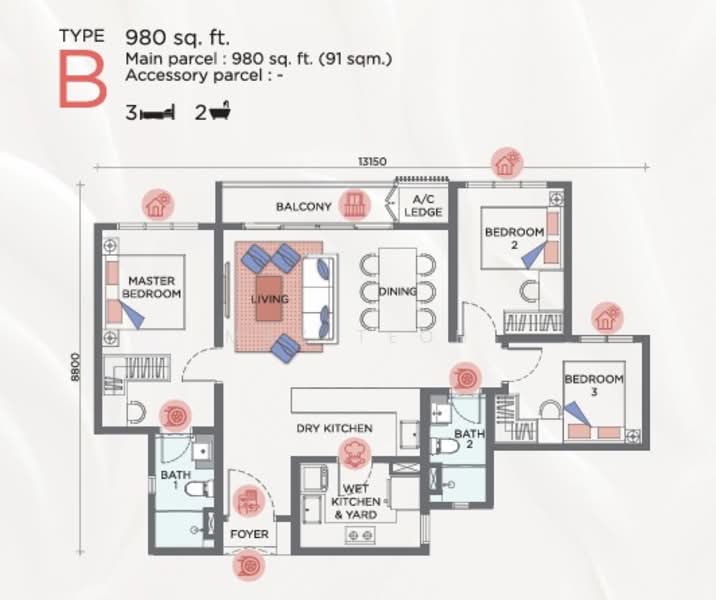 Service Residence for Sale at Sunway Flora 2 - Max Teoh - PropertyGuru.com.my