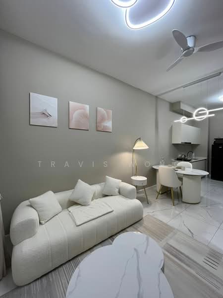 Service Residence for Rent at Cubic Botanical - Travis Wong - Living Room - PropertyGuru.com.my