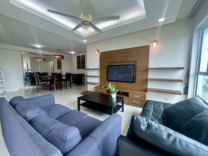Condominium for Sale at Mont Kiara Meridin - Sonia . - Living Room - PropertyGuru.com.my