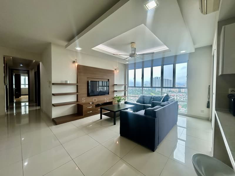 Condominium for Sale at Mont Kiara Meridin - Sonia . - Living Room - PropertyGuru.com.my