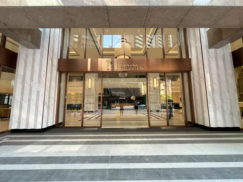 Menara Milenium untuk Untuk Disewa - RM 90,230 /bulan, Mac 2026 - Entrance - PropertyGuru.com.my