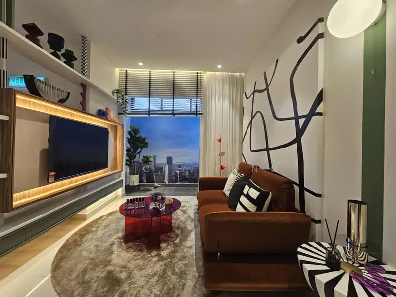 Service Residence for Sale at Gen Starz - Jacky Yong - Living Room - PropertyGuru.com.my